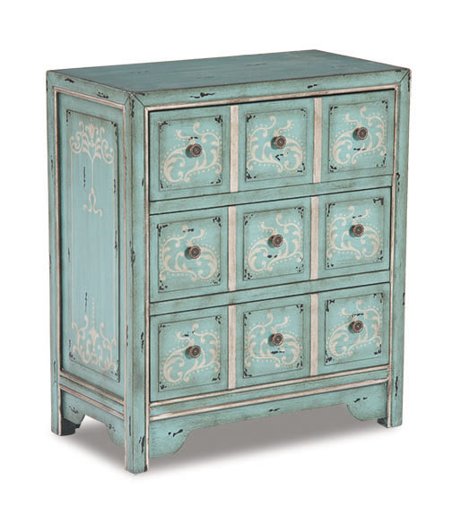 Seafoam Accent Chest 