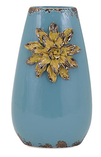 Kimber Blue Flower Vase