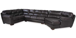 3 Piece Sectional with RAF Wedge