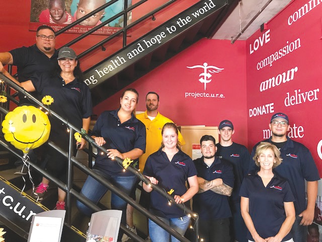 AFW volunteers at Project CURE