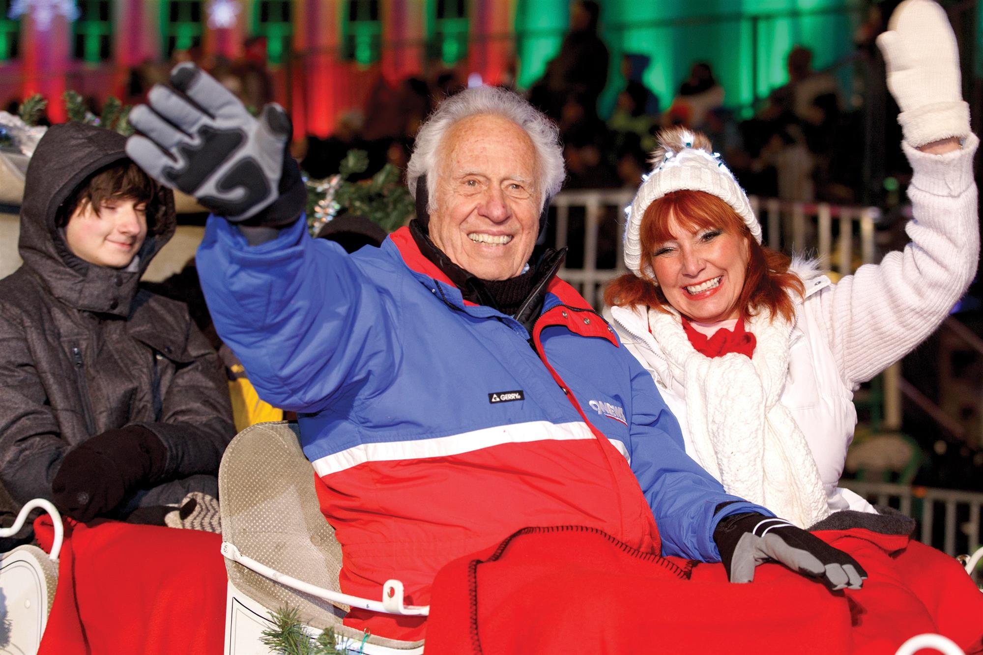 Jake Jabs at the 9NEWS Parade of Lights