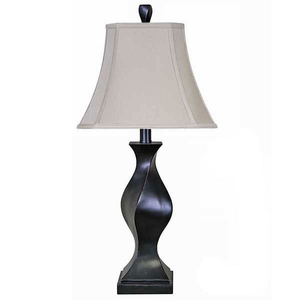 Picture of 31" Espresso Twist Table Lamp