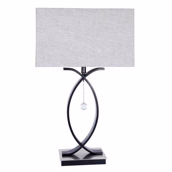 Picture of Metal Criss Cross Lamp