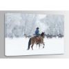 Picture of Snowy Gather 36x24 *D