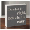Picture of Do What Is Right 6x6 Message Cube