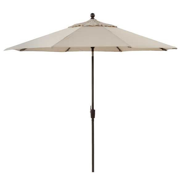 Picture of Auto Tilt Umbrella Champagne