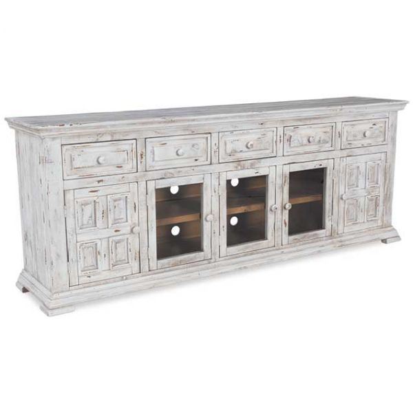 Picture of Isabella 82" White TV Console