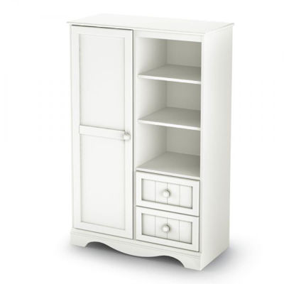 Picture of Savannah - Armoire, White *D