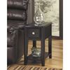 Picture of Breegin Black Chairside End Table