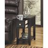 Picture of Breegin Black Chairside End Table