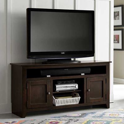 Picture of 58" TV Console, Dark Pine