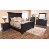 Picture of Black Isabella King Bed