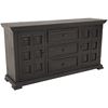 Picture of Black Isabella 3-Drawer Door Dresser