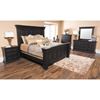 Picture of Black Isabella 3-Drawer Door Dresser