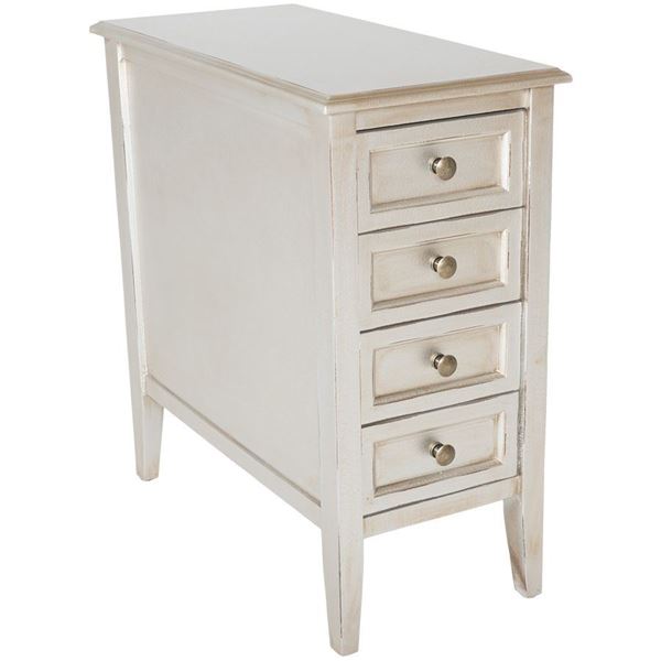 Picture of Pearl White Side Table