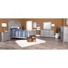 Picture of Grey Isabella 3-Drawer Door Dresser