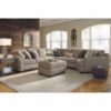 Picture of Taupe Armless Loveseat