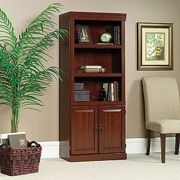 Picture of Heritage Hill Library With Doors Classic Cherry *