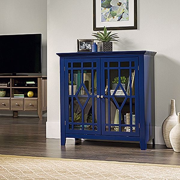 Picture of Shoal Creek Display Cabinet IndigoIndigo Blue * D