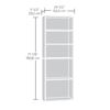 Picture of Beginnings 5-Shelf Bookcase Soft White * D