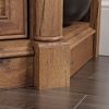 Picture of Palladia Corner Entertain Credenza Vintage Oak * D