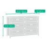 Picture of County Line Dresser Salt Oak * D