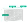 Picture of County Line DresserSoft White * D