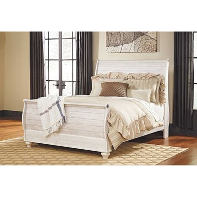 Picture of Willowton Queen Sleigh Bed