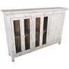 Picture of Vintage White 72-Inch Door Curio