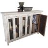 Picture of Vintage White 72-Inch Door Curio