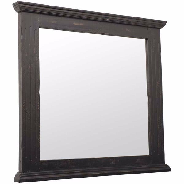 Picture of Black Isabella Mirror