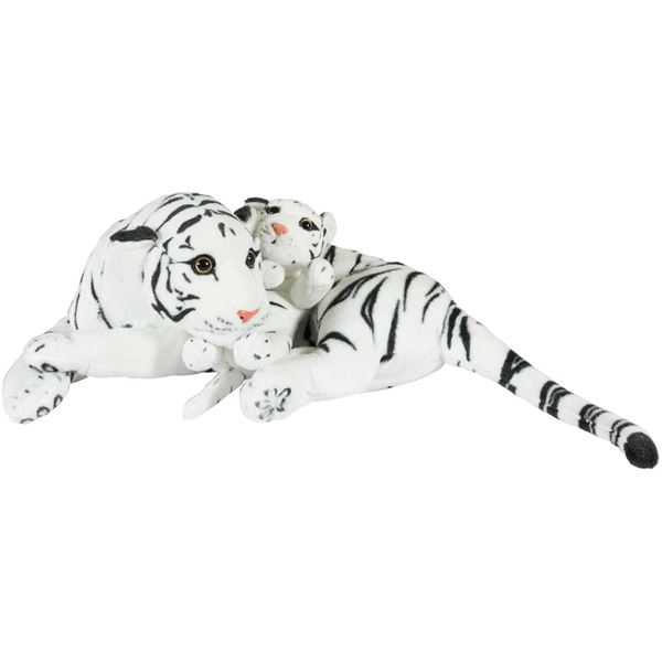 Picture of 24" White Tiger with Baby
