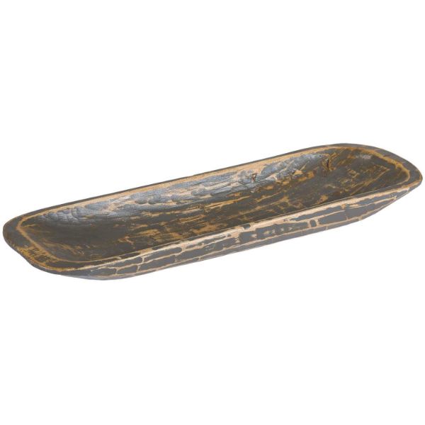 Picture of Wooden Bowl Gray