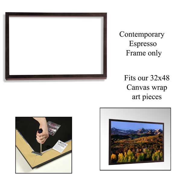 Picture of Contemporary Espresso Frame