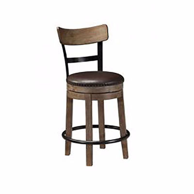 Picture of Pinnadel Upholstered Swivel Barstool *D