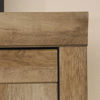 Picture of Adept Storage Wide Storage Cabinet Craftsman Oak