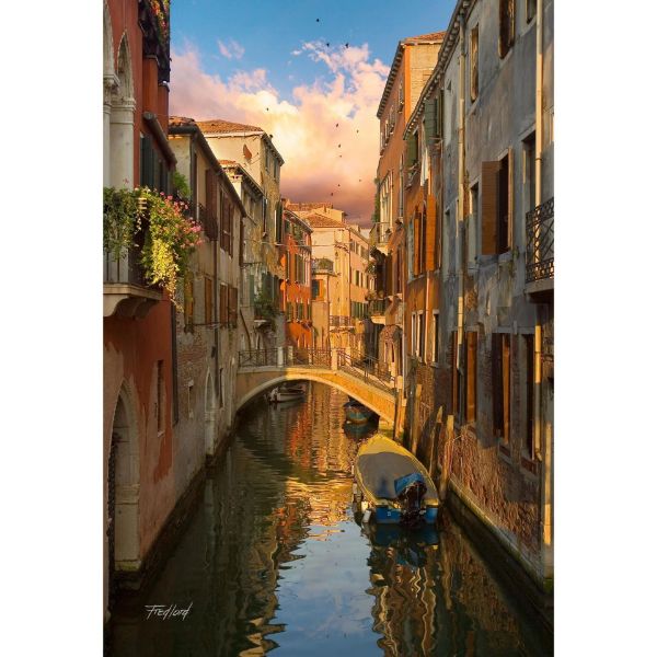 Picture of Ponte De Malpaga Venice Italy 32x48 *D