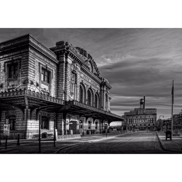 Picture of Union Station BW 36x24 *D