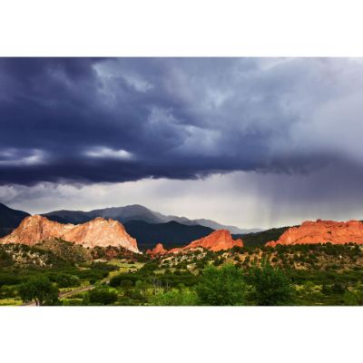 Picture of Rain Over The Rockies 48x32 *D