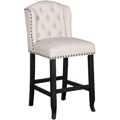 Picture of Ivie 30" Upholstered Pub Stool