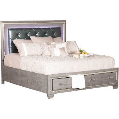 Picture of Titanium King Storage Bed