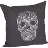 Picture of Sequined Skull Pillow 20 inch *P