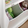 Picture of Pogo Bookcase/footboard Soft White * D