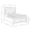 Picture of Titanium King Storage Bed