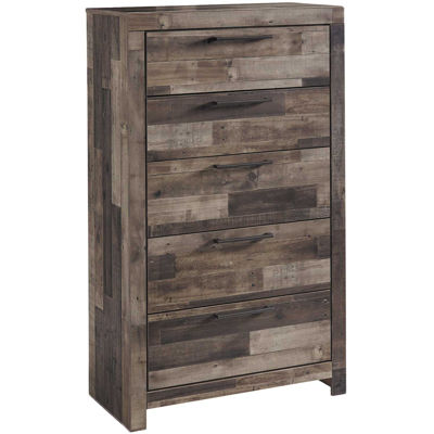 Picture of Derekson Multi Grey Five Drawer Chest