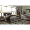 Picture of Derekson Multi Grey Queen Panel Headboard