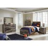 Picture of Derekson Multi Grey Two Drawer Nightstand