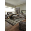 Picture of Derekson Multi Grey Queen Panel Bed