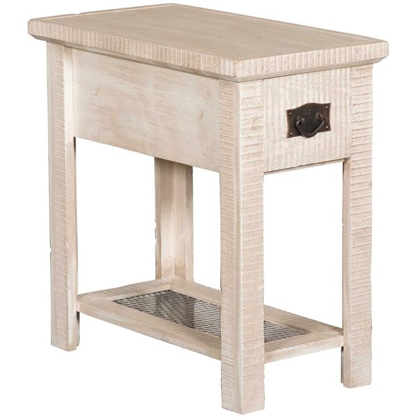 Picture of 24" chairside table, white