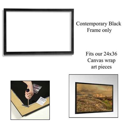 Picture of Contemporary Black Frame